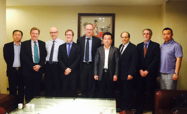 On April 23, 2015, the financier and economist delegation, visited our company.